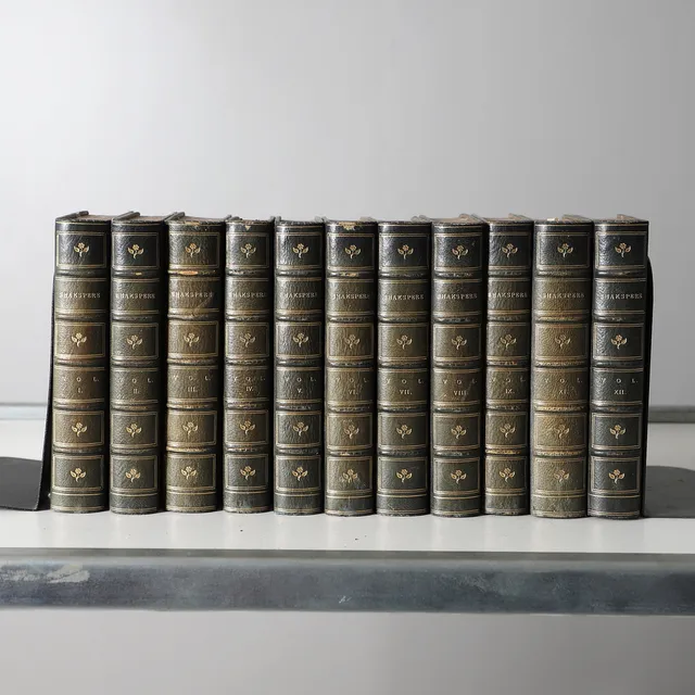 WILLIAM SHAKESPEARE. Shakspere's Works, 11 (of 12) Volumes only, 1886.