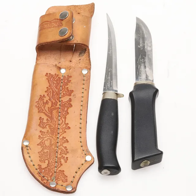 KNIV, dubbel, Tunturi Loma, Finland.