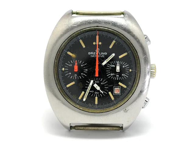 BREITLING, Long Playing, Cal Valjoux 7740, Ref nr. 40, Boett nr. 1414096, kronograf, herrur, 40 mm, stål, manuell, plexiglas, datum, ca 1972.