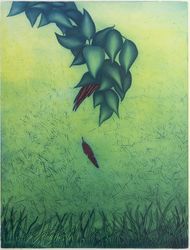 HANS JOHNFORS. etsning, signerad, numrerad 89/90.