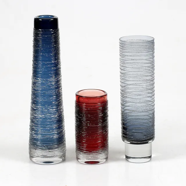 VASER, 3 st, bl.a. "Spun", Bengt Edenfalk, Skruf.