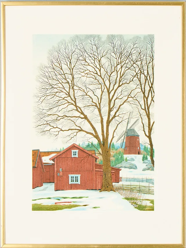 CARIN AX. "Marsdag i Ekeby By".