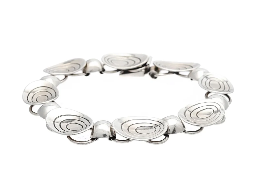 ALTON, armband, silver, Falköping 1964, kistlås, längd 19 cm, vikt 21,5 g. — Smycken/Armband — Kaplans