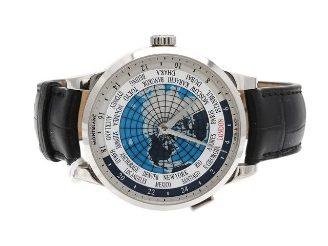 Montblanc , Heritage Spirit, stål, 41mm, automat, läderband, safirglas, ref: 7339 snr:PLHF3J6S0, cert 2019, med box i ytterkartong