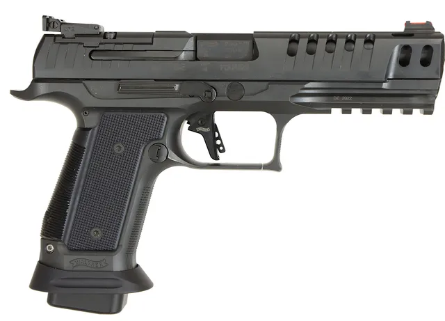 PISTOL, fabrikat Walther, modell Q5 Match SF Black Ribbon, kaliber 9x19, tillv.nr FDU4629, se-nr SE3504155.