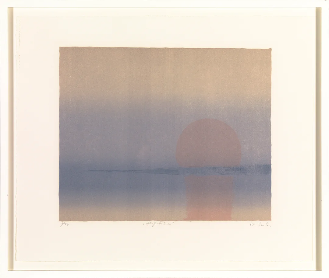 Tveter, Kåre — "Augustmåne" — Kunst/Grafikk — Blomqvist
