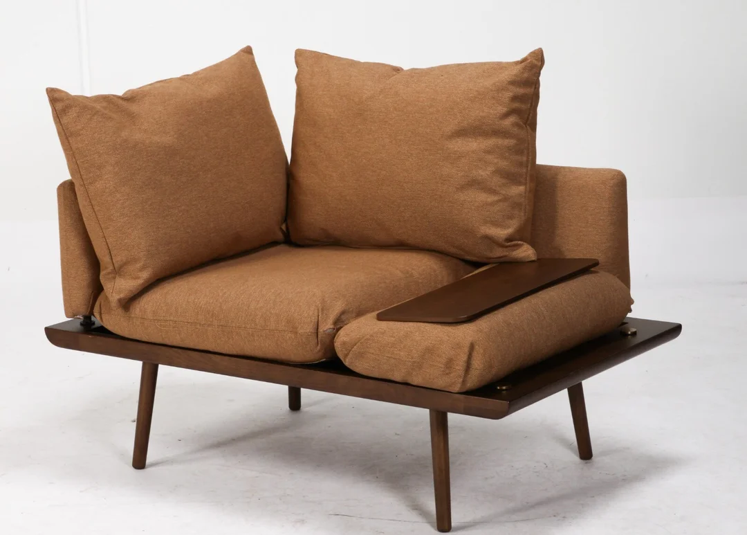 Søren Ravn Christensen for Umage. 1.5-person sofa model Lounge Around, dark stained oak — Furniture/Lounge suites, sofas — Lauritz