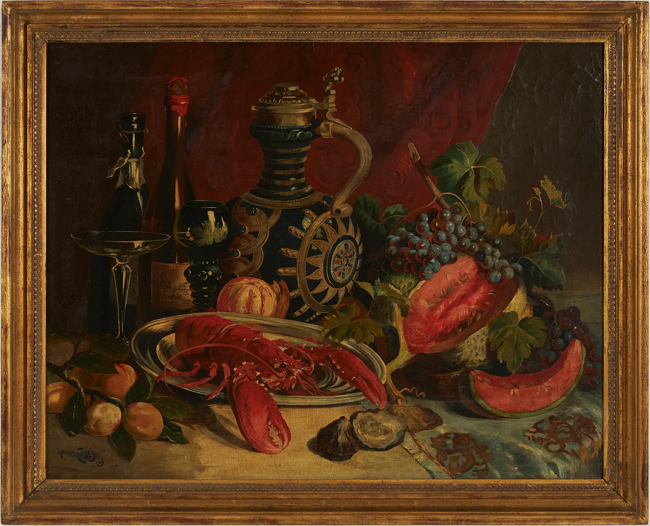 ALFRED COLLIN. Stilleben. — Paintings — Stockholms Auktionsverk Magasin 5