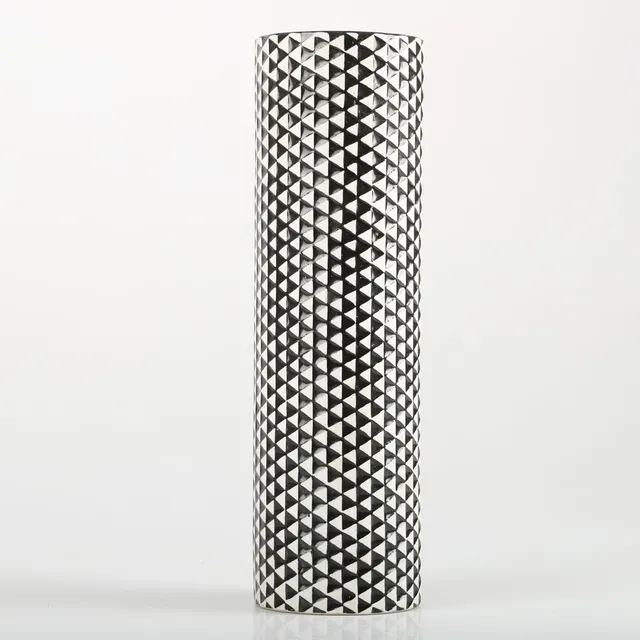 STIG LINDBERG. Vas, "Domino", keramik, Gustavsberg, 1955.