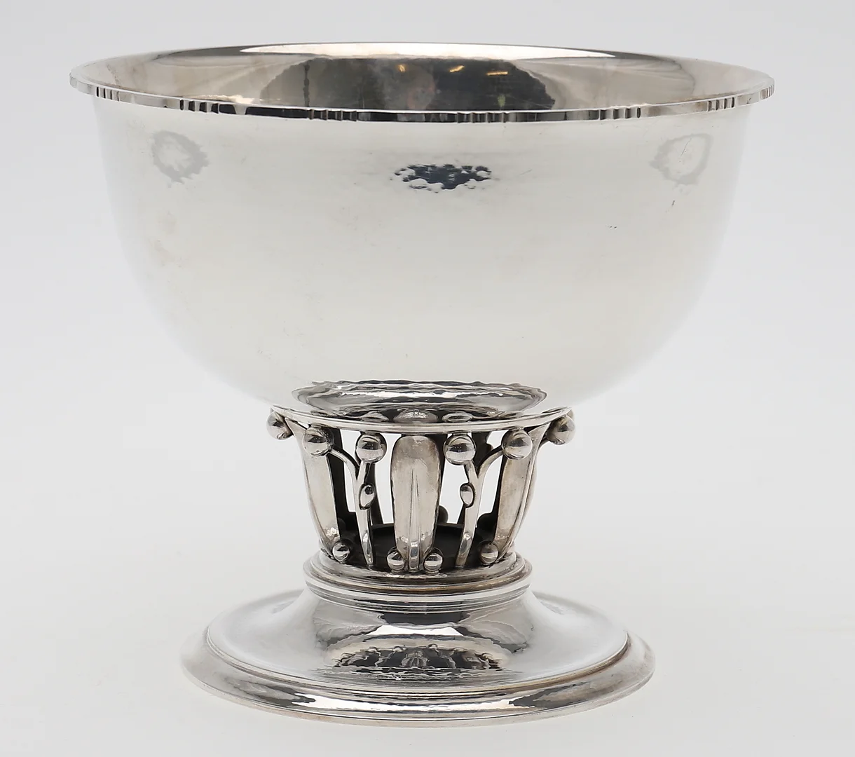 GEORG JENSEN. A Danish silver Louvre bowl. — Silver — Dreweatts Online