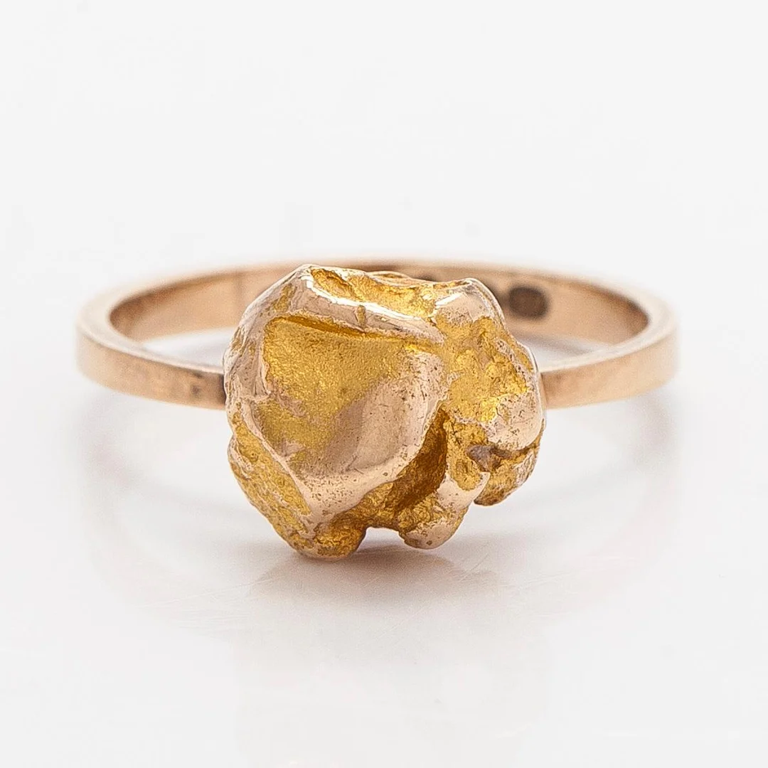 Björn Weckström, ring, "Gulros", 14K guld, Lapponia 1967. — Smycken/Ringar — Bukowskis