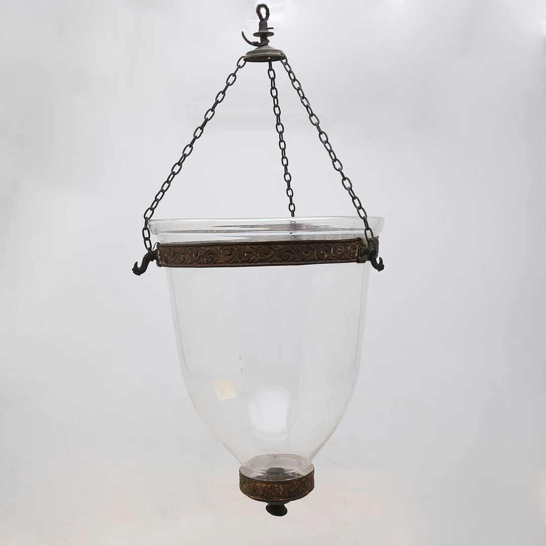 Glass ceiling lantern, early 20th Century. — Ceiling lights — Balclis