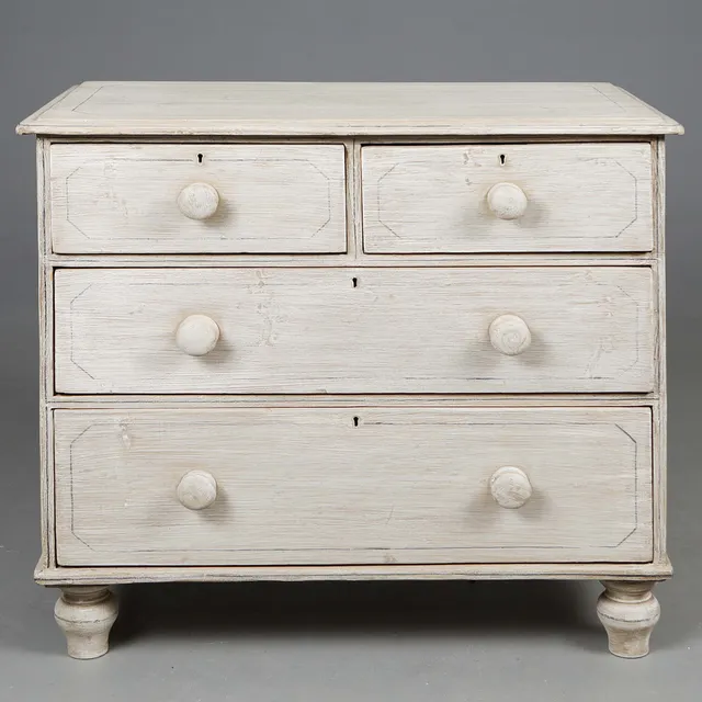 VICTORIAN PAINTED CHEST.