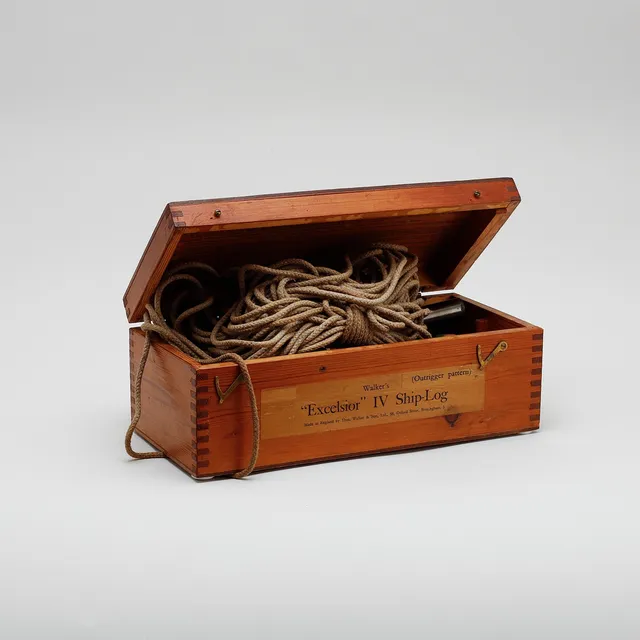 SLÄPLOGG, Walker's, "Excelsior IV", England, 1900-tal.
