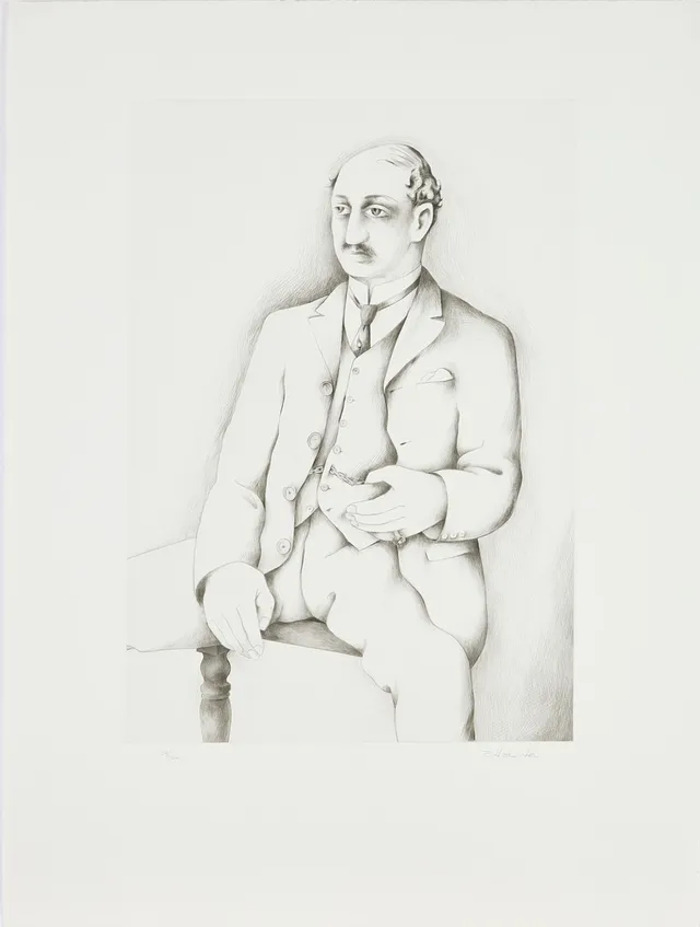 RICHARD HAMILTON. "Leopold Bloom".