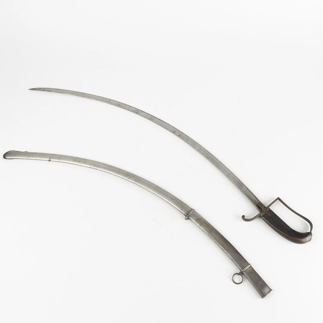 SABEL, för kavalleriet, empire, 1800-talets första hälft. — Edged weapons — Auktionshuset Kolonn