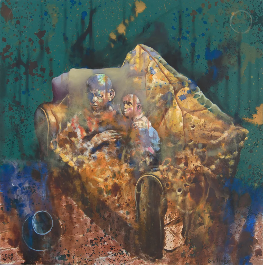 Gullvåg, Håkon — Uten tittel, 2008 — Kunst/Maleri — Blomqvist