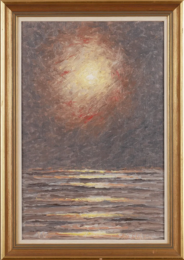 NILS EKSTRÖM. Olja på duk, signerad Nils Ekström. — Paintings — Auktionsfirma Kenneth Svensson i Kalmar