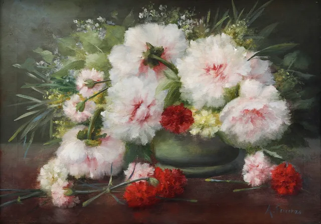 ANTONIA FERRERAS BERTRAN. Flowers vase.