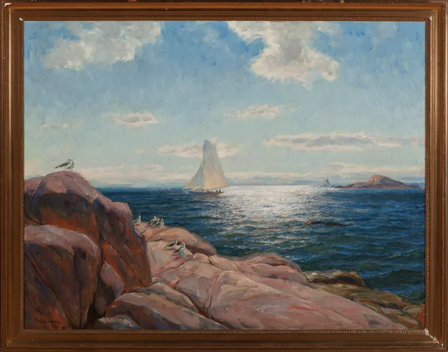 Holmboe, Thorolf — "Rakkeboene ved Frederiksvern" 1923