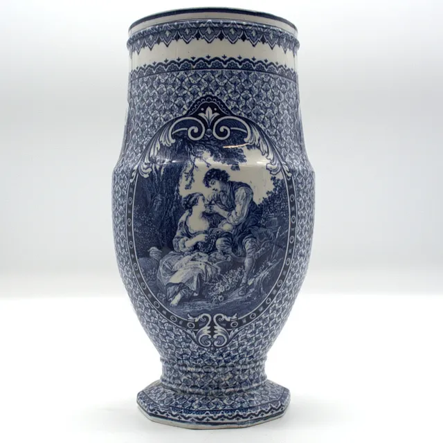 FRANZ ANTON MEHLEM BONN PORZELLANVASE.
