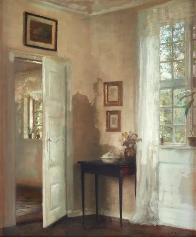 Carl Holsoe, Borgerlig interiör.