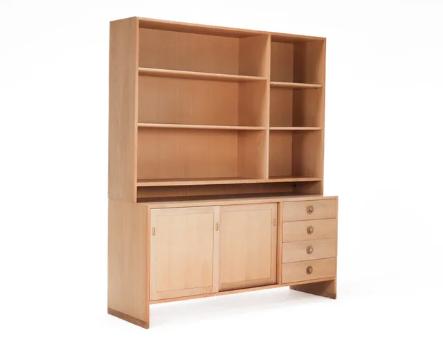 Hans J. Wegner, Ry furniture: Oak shelving system (2)