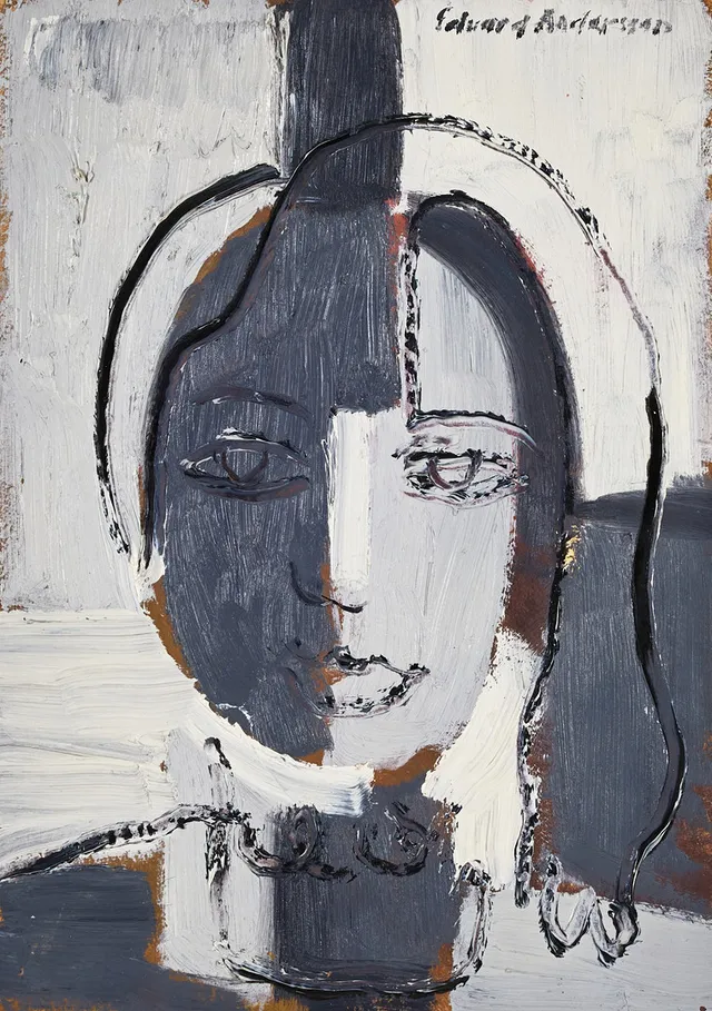 EDVARD ANDERSSON. Utan titel.