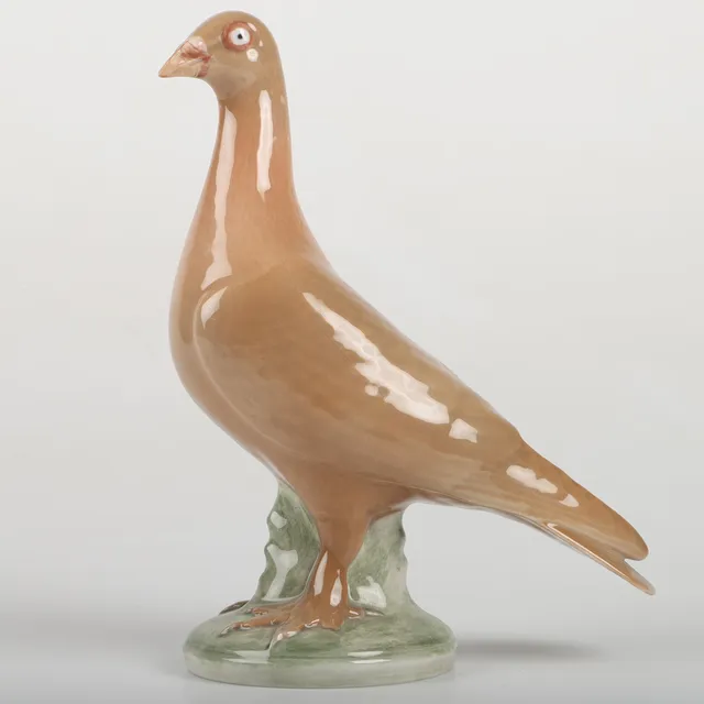 FIGURIN, fågel, porslin, Royal Copenhagen, Danmark.