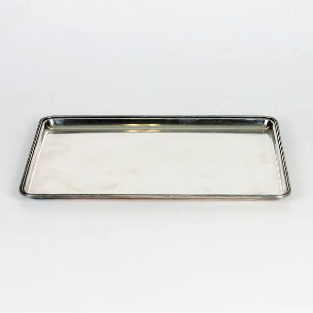 BRICKA, C.G. Råström, nysilver, 1930-tal, stämplad.