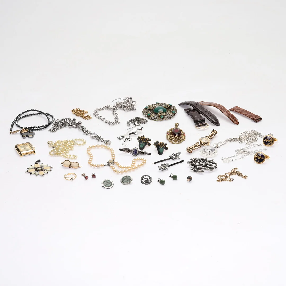 BIJOUTERIER, bl a Ermani Burlatti, 1900/2000-tal. — Objet de vertu & Miscellaneous — Gomér & Andersson Norrköping