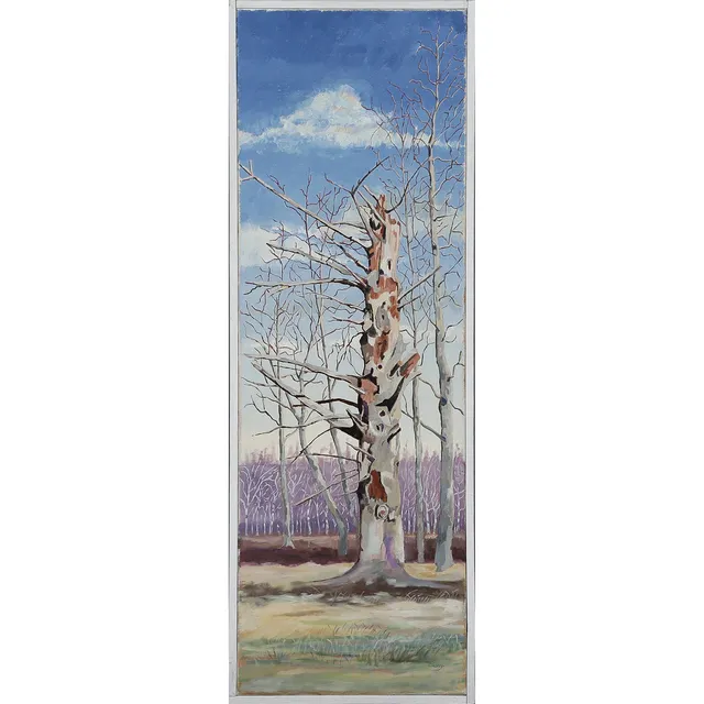 BARRY FRANSSON (f. 1930), OLJA PÅ DUK, SIGNERAD BARRY.