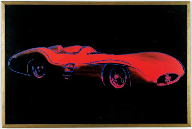AFTER ANDY WARHOL. MERCEDES BENZ.