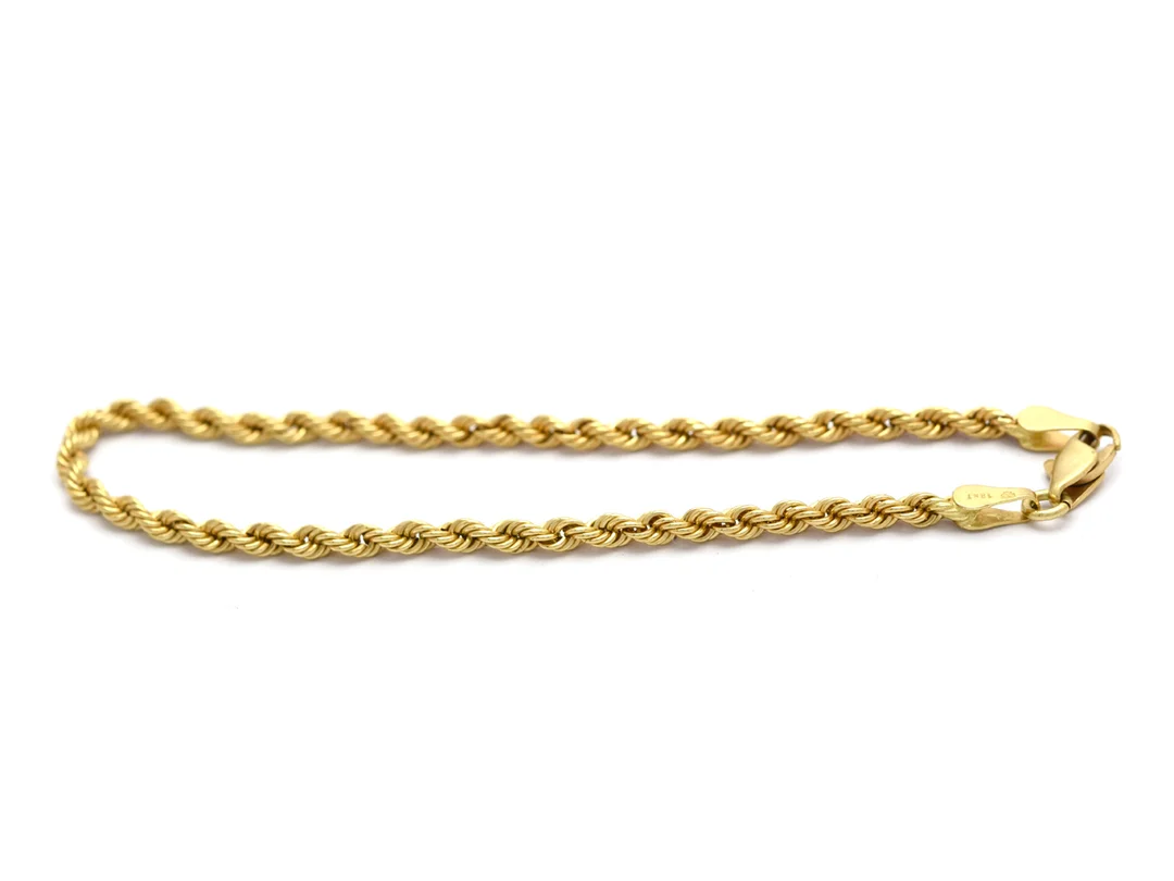ARMBAND, 18K, guld, Cordell, längd 18,5 cm vikt 2,5 g — Smycken/Armband — Kaplans