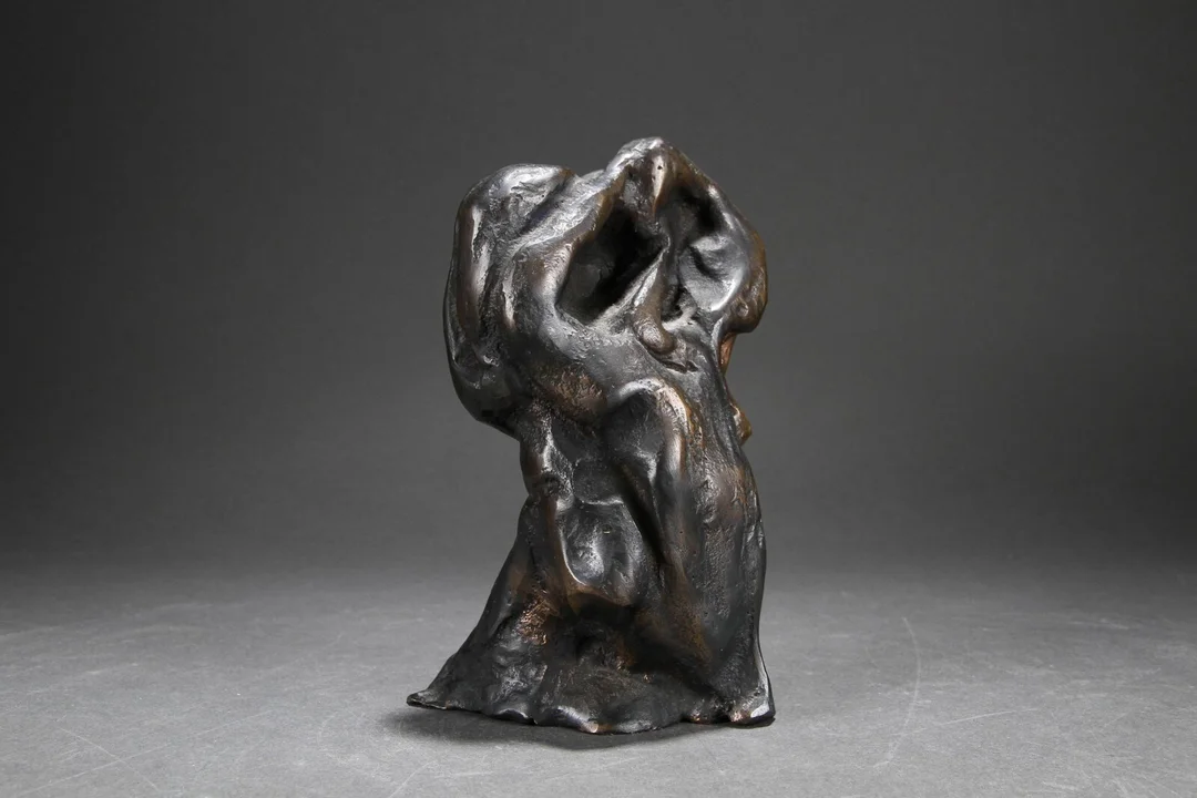 Figur af bronzeholdigt metal — Paintings and sculptures/Sculptures — Lauritz