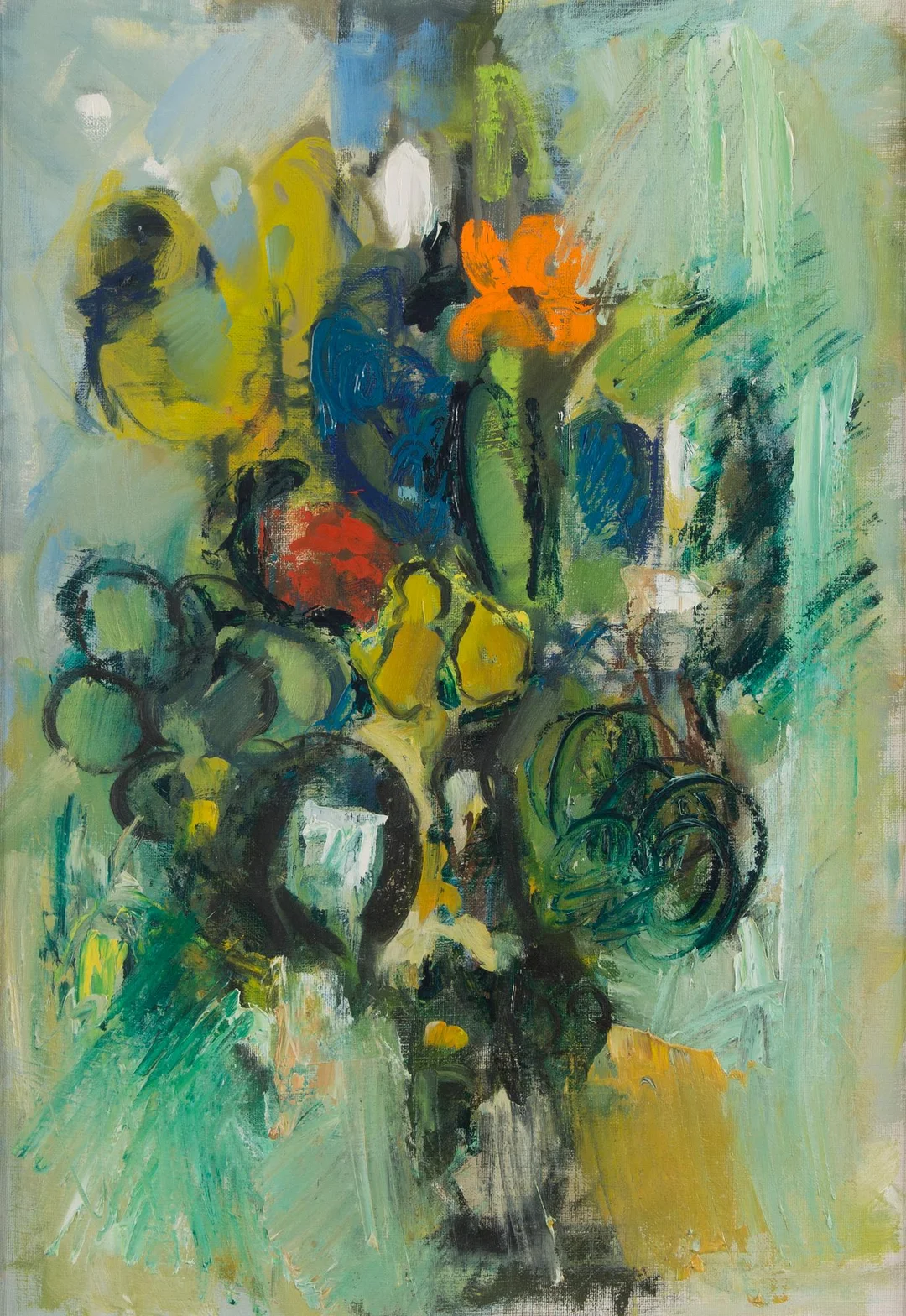 Anitra Lucander, Blommor i Vas. — Konst/Modern finländsk konst — Bukowskis