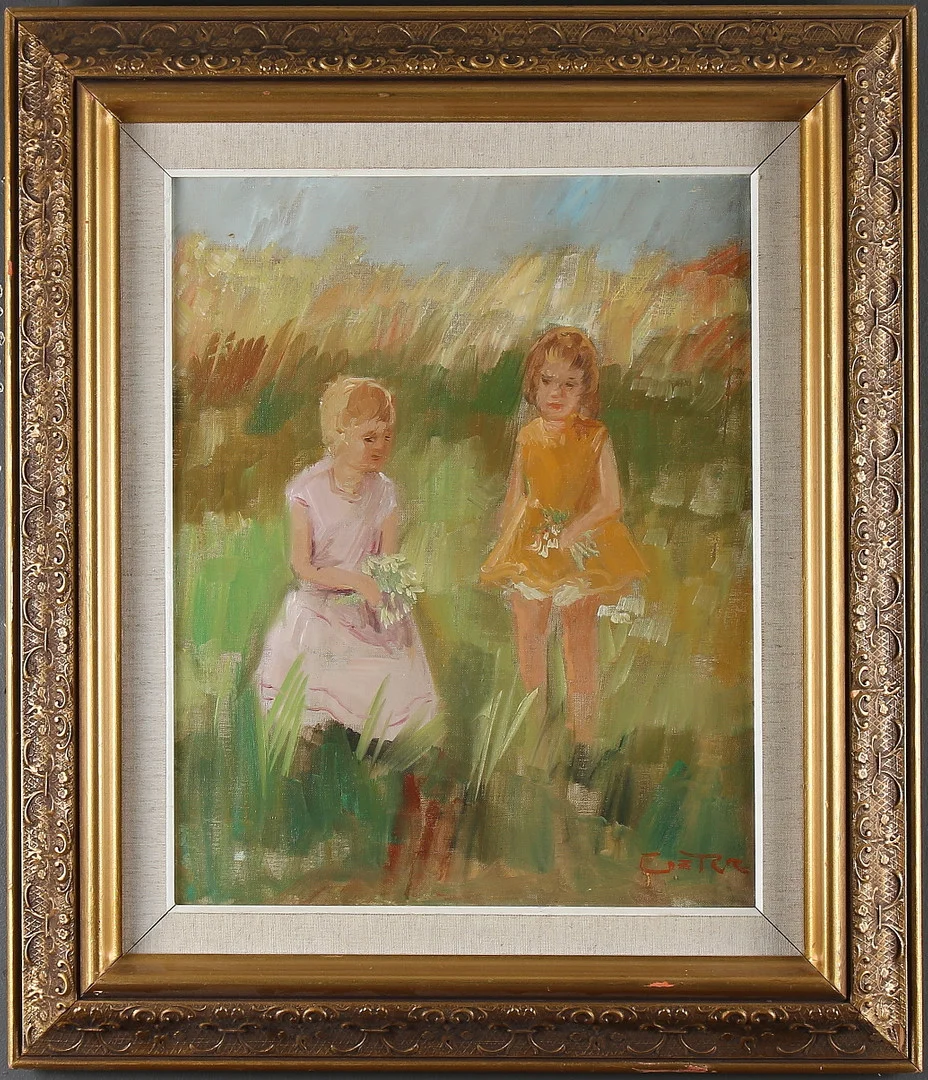 NICOLAI COSTER. "Svenskt landskap", olja på duk, signerad. — Paintings — Stadsauktion Sundsvall