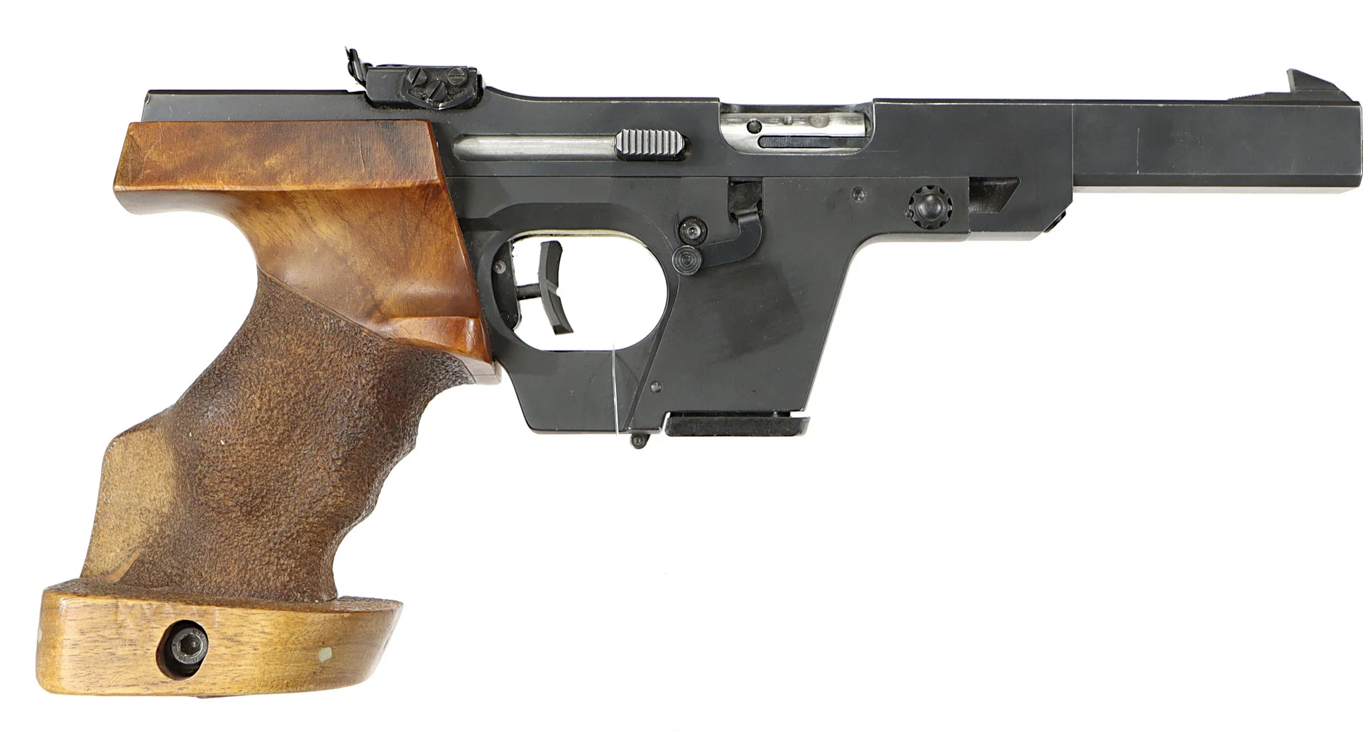 PISTOL M VÄXELSATS, Halvautomatisk, fabrikat Walther, modell GSP, kaliber .22LR & .32S&W WC, tillv.nr 211347, se-nr SE1031382. — Pistols — Walter Borg