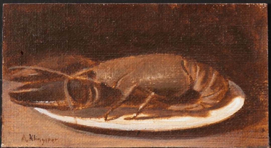 Alexander Klingspor, "Studie av hummer". — Konst/Contemporary — Bukowskis