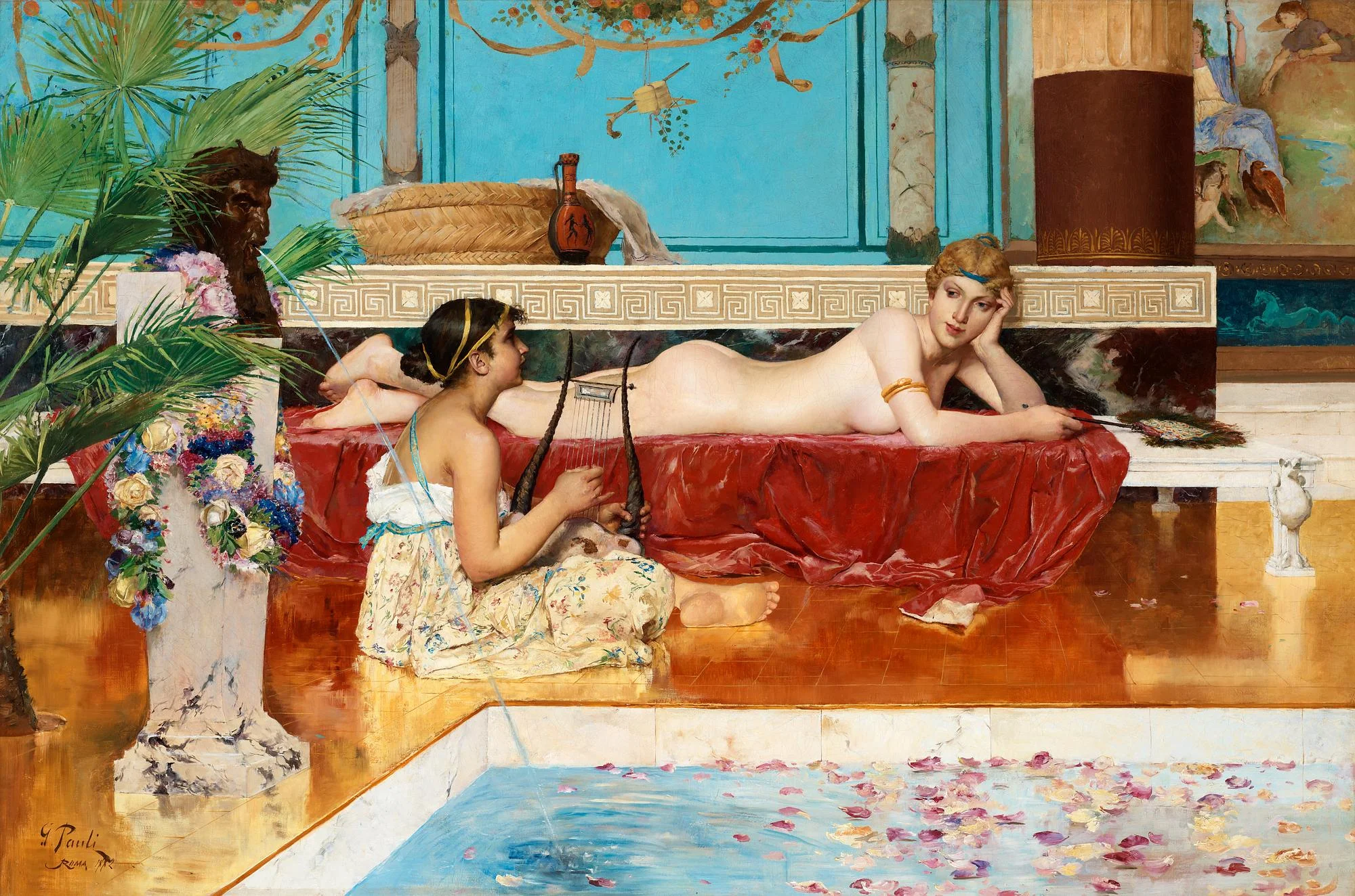 Georg Pauli, "Romerskt bad". — Bukowskis