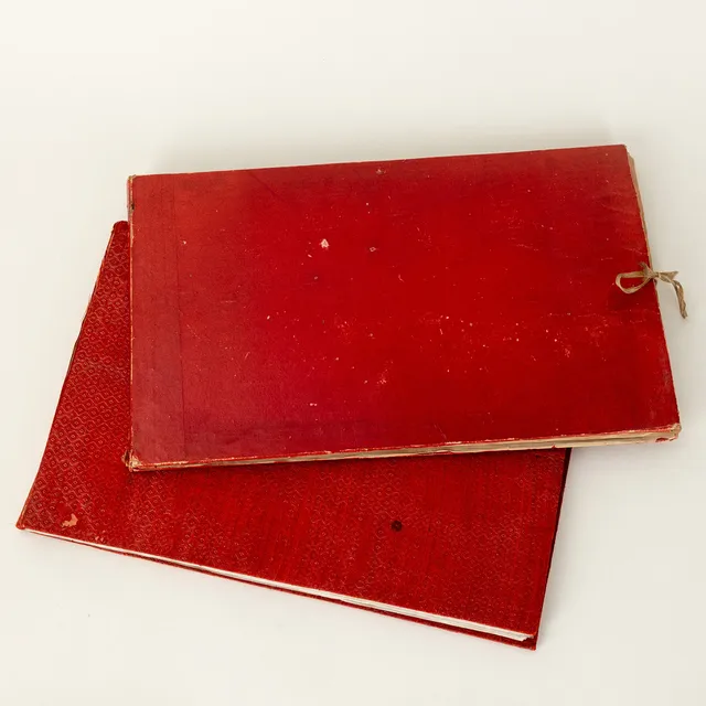 Zwei Mappen: Chinesische Tsuso-Malerei, 22 Blatt, Kanton, um 1900.