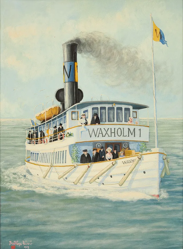 BERT HÅGE HÄVERÖ. Waxholm 1.