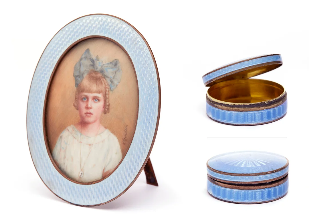 Ramme og eske — Ramme og eske — Gjenstand/Sølv — Blomqvist