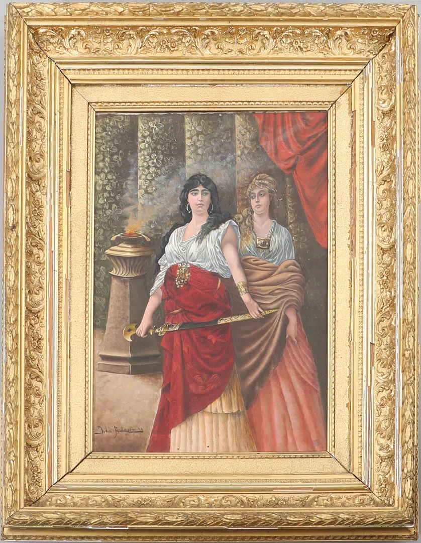 JOHN ANDERSSON. Olja på duk, signerad samt daterad -96. — Paintings — Södermanlands Auktionsverk
