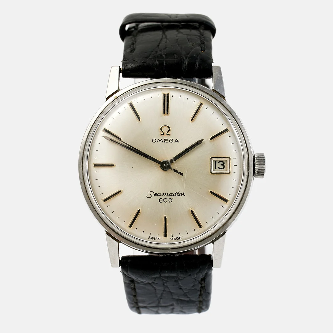 OMEGA, Seamaster 600, (Swiss Made), armbandsur, 35 mm, ca 1966, stål. — Wristwatches — Stockholms Auktionsverk Sickla