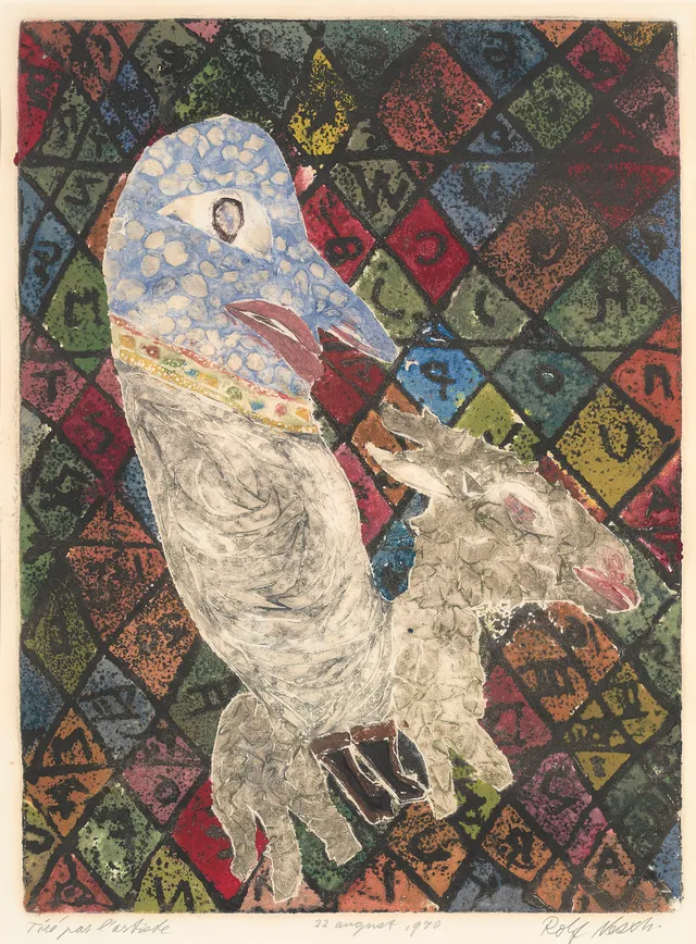 Nesch, Rolf — "Eselrytter" 1970