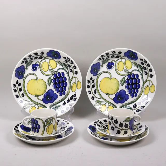 BIRGER KAIPIAINEN. "Paratiisi", Arabia, Finland, servisdelar, 8 delar.