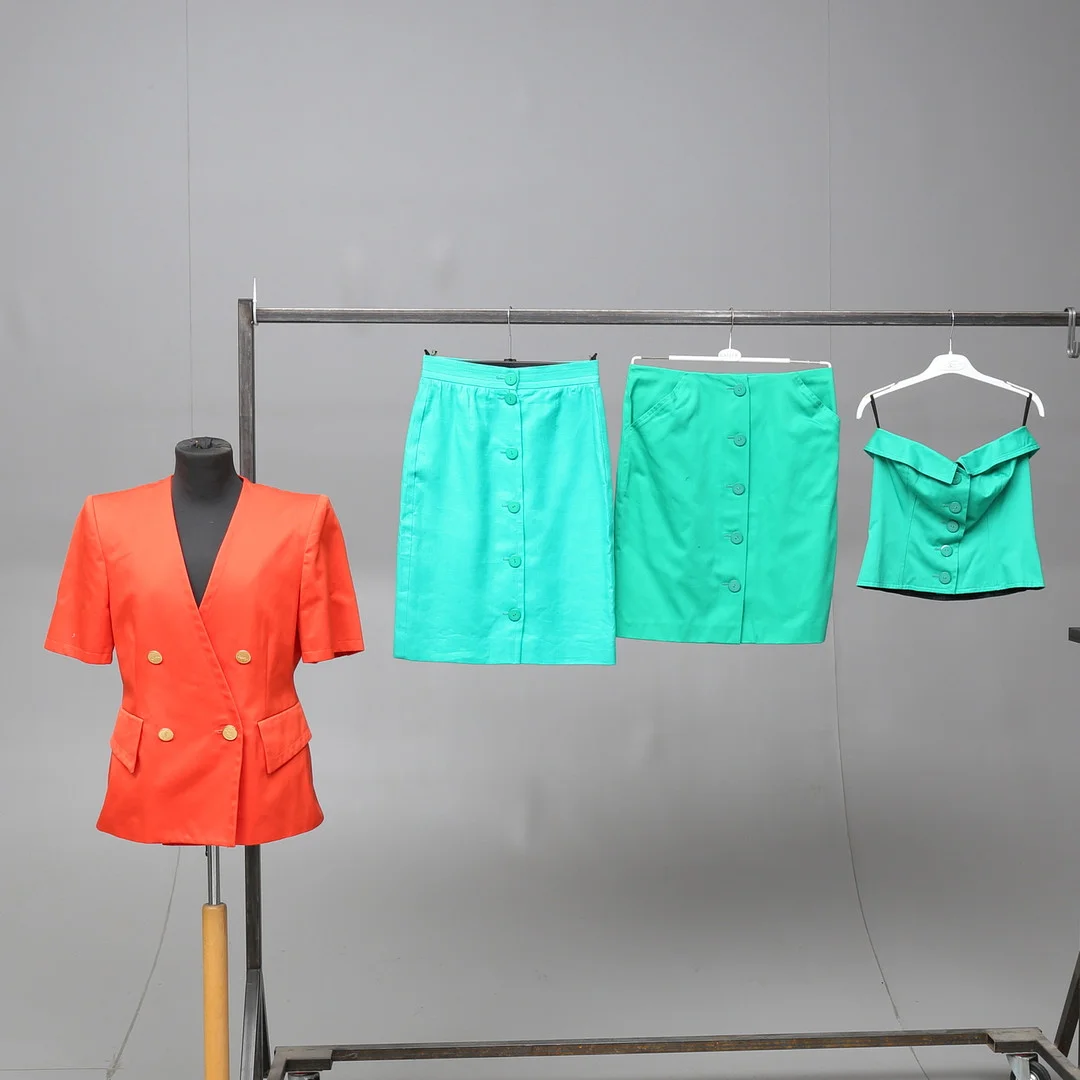 KLÄDER, 4 delar, Yves Saint Laurent. — Vintage & Designer Fashion — Gomér & Andersson Norrköping