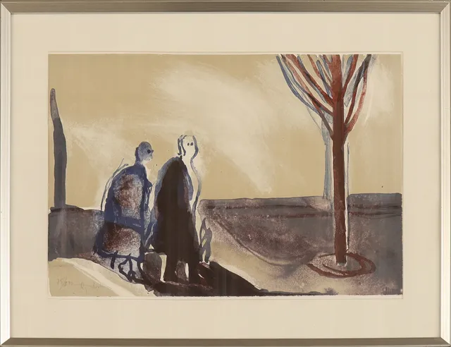 ÖRJAN WIKSTRÖM. Litografi, signerad samt numrerad 75/300.