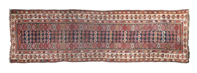 A NORTH WEST PERSIAN RUNNER.